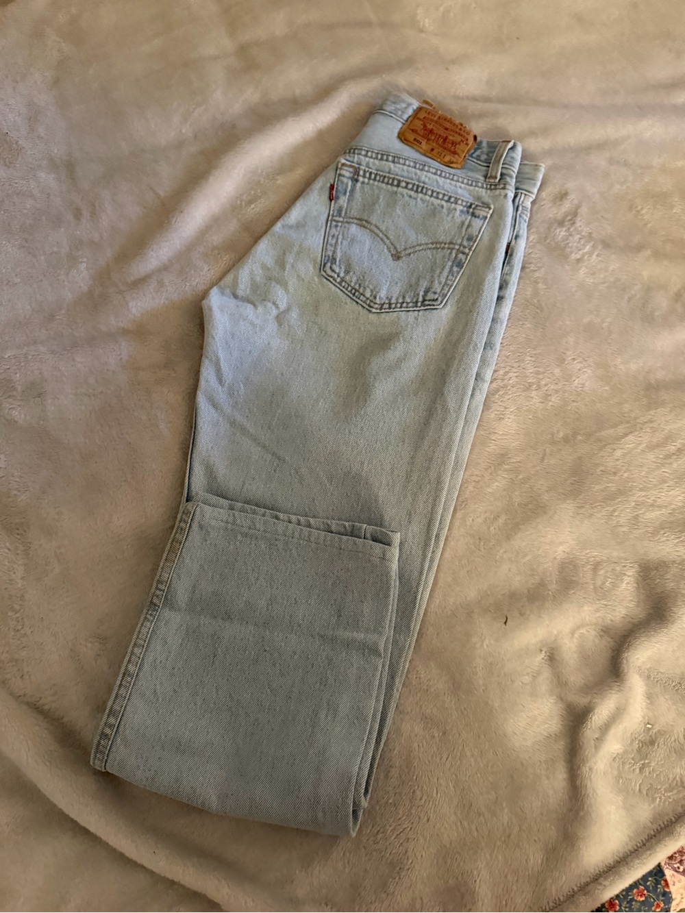 Levi's Light Blue Straight Leg Women's Jeans